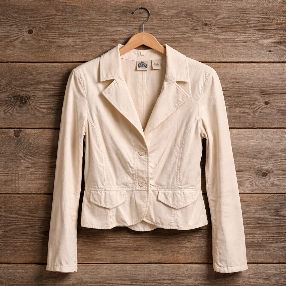 Tailor B. Moss Women's Cream Blazer